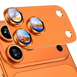 Защитное стекло Mossily на камеру для iPhone 17 Pro Orange