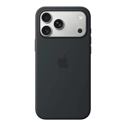 Чехол Silicone Case MagSafe для iPhone 17 Pro Max Black