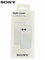 Чехол Sony Style Cover with Stand for Xperia 10 VII White