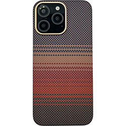 Чехол Original Kevlar Sunset Moonrise 1500D для iPhone 16 Pro (Оранжевый)