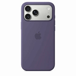 Чехол Silicone Case MagSafe для iPhone 17 Pro Max Purple Fog